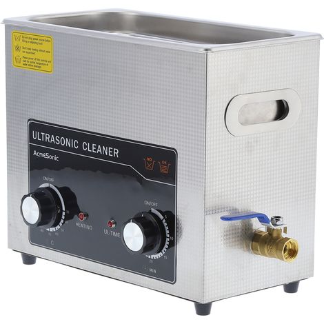 Nettoyeur Ultrasons Laboratoire Cuve Acier Inoxydable Machine Instrument A6LEU 220V (1/5)