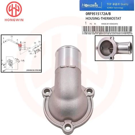 Carter de Thermostat pour Kia – Réf. 0RF9515172B / 0RF9515172A – Pièce de Rechange (1/5)