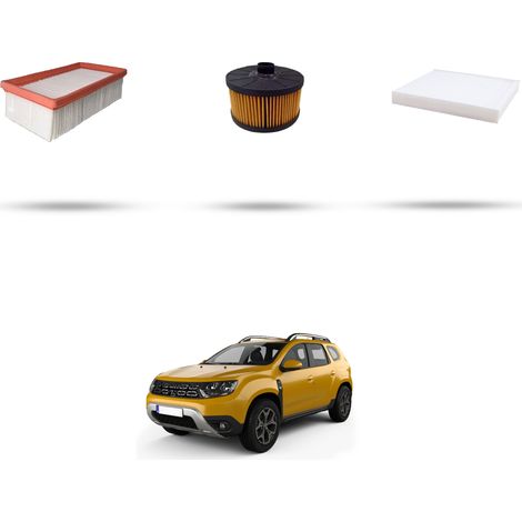 Kit tagliando 3 filtri compatibile con Dacia Duster II 1.0 tce 67kw dal 2021 (1/5)