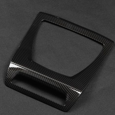 Cache de liseuse avant gauche en ABS, compatible avec BMW X3 F25 (2014-2017), aspect fibre de carbone. (1/5)