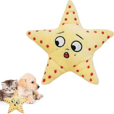 Plush Squeaky Dog Toys Dog Chew Toy Squeaky Toys Octopus (1/5)