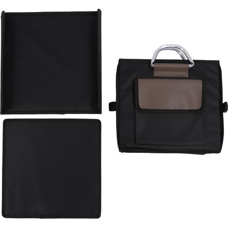 WODHMIEY Organiseur de coffre de voiture pliable en tissu Oxford multi-compartiments, bande réfléchissante, rangement de chaussures, sac étanche, pour le rangement de voiture, utilisation en extérieur (1/4)