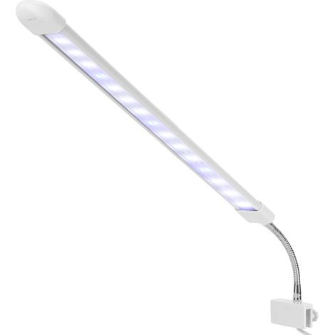 Lampe à pince pour aquarium avec lumière blanche et bleue, 50 Hz (1/5)