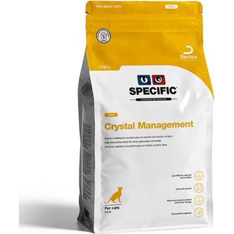 SPECIFIC Pienso para Gatos CRYSTAL MANAGEMENT LIGHT FCD-L, 7 kg