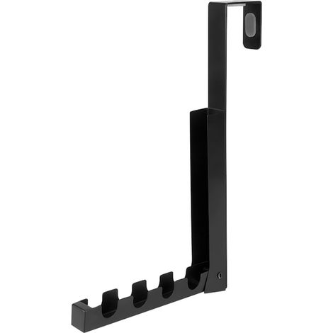 Perchero plegable de 4 compartimentos, no requiere taladrar, alta capacidad de carga. (1/5)
