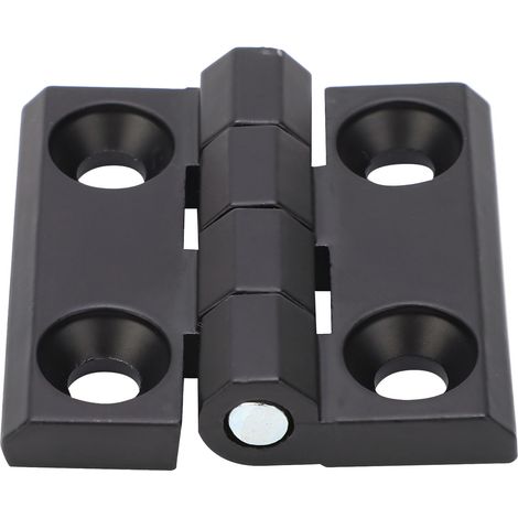 Scharnier für Schranktüren mit automatischem Schließsystem und doppelter Druckfeder aus Zinklegierung – Schraubmontage – Abmessungen 58 x 58 mm (1/5)
