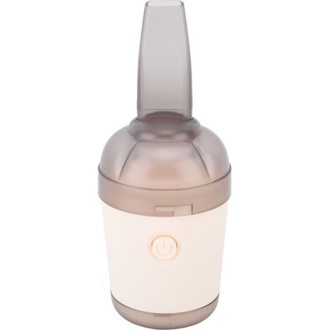 Aspirateur de bureau Mini aspirateur robot portable sans fil avec nettoyeur de miettes en caoutchouc pour la maison, l'école, le bureau ou la voiture, couleur kaki (1/5)