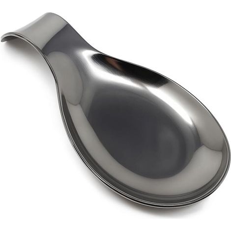 Repose-cuillère – Repose-cuillère de cuisine multifonctionnel, porte-cuillère en acier inoxydable pour la cuisine, compatible avec (1/5)