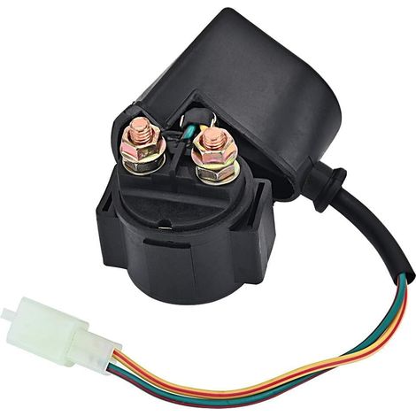 Starter Solenoid Relay for 4-Stroke GY6 Engine 50cc 125cc 150cc 200cc 250cc Scooters Go Kart ATV Dirt Bikes Dne Buggys Quad 4 Wheeler Pit Bike Moped Roketa SSR Sunl Coolster Tao tao (1/5)