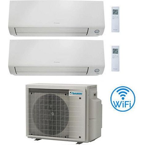 Climatizzatore GARANZIA ITALIA Daikin Perfera All Seasons Wifi Dual Split Inverter 12000 + 15000 BTU con U.E. 2MXM50A9 Classe A+++/A++ NOVITA' 2024 (1/2)