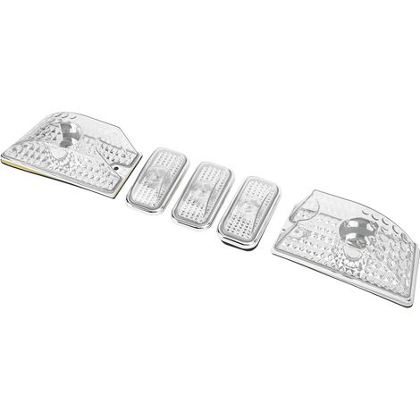 Boîtier de feu de toit avec ampoules LED jaunes et lentille transparente 15060523, de remplacement pour Hummer H2 SUV 2003-2009 (1/5)
