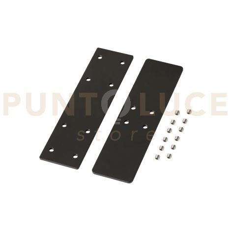 OFFICE GIUNTO LINEARE PER LED SMD WIDE CONTROLLO ON-OFF NERO