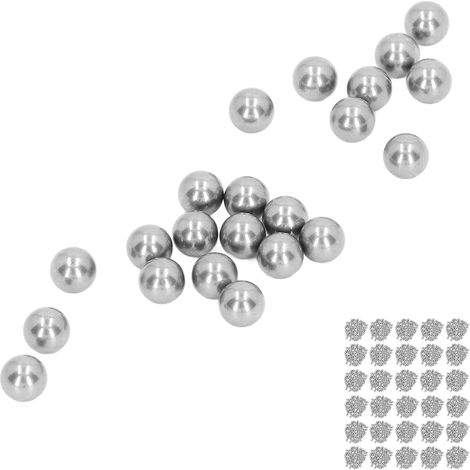 Lot de 3000 billes d'acier au carbone 3mm, haute dureté, roulements de précision pour réparation de jouets, kit de remplacement (1/5)