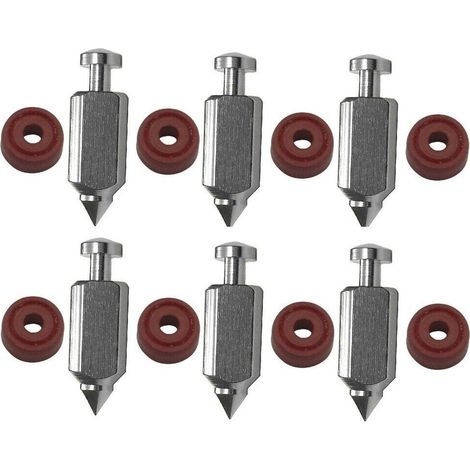 Kit de réparation de soupape d'aiguille de carburateur compatible avec Briggs & Stratton 398188 281144 281178. (1/5)