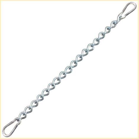 Catena con due moschettoni, attacco variabile per amache fino a 230 kg (catena da 66 cm)