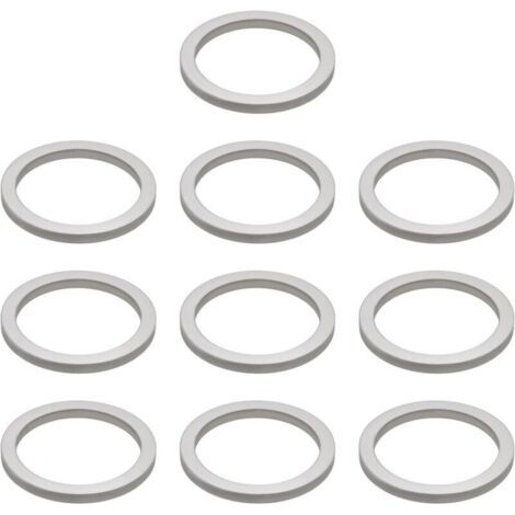 Pack of 10 304 Stainless Steel Reducing Rings 25.4 x 20 x 2 mm Compatible with Stihl Gear Trimmer Heads (1/5)