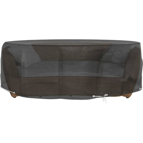 Maison Exclusive - Copertura Divano Isola con 8 Occhielli Ø188x50 cm Rotondo
