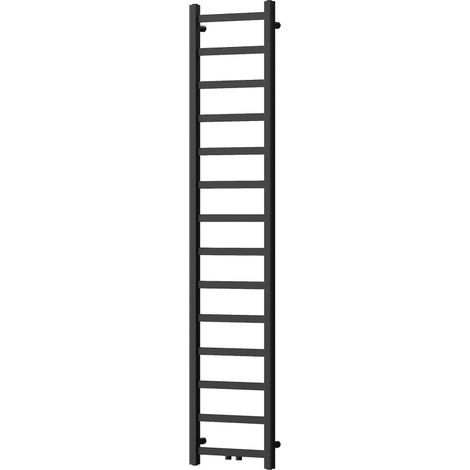 Mexen Bolt Badezimmerheizkörper 1800 x 400 mm, 406 W, schwarz - W126-1800-400-00-70 (1/3)
