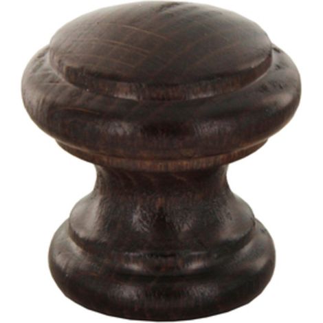 POMOLO IN LEGNO NOCE 114A D 38 MM Q.TA 25