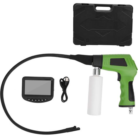 Pistolet de nettoyage endoscopique LCD pour injection visuelle dans les tuyaux de climatisation automobile
