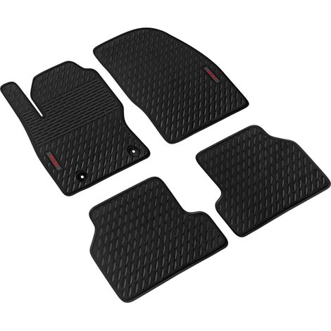 Pilot, set tappeti su misura in eco gomma - compatibile per Ford Focus 3p (02/0502/11) - Ford Focus 5p (02/0502/11) - Ford Focus Wagon (02/0505/11) (1/5)