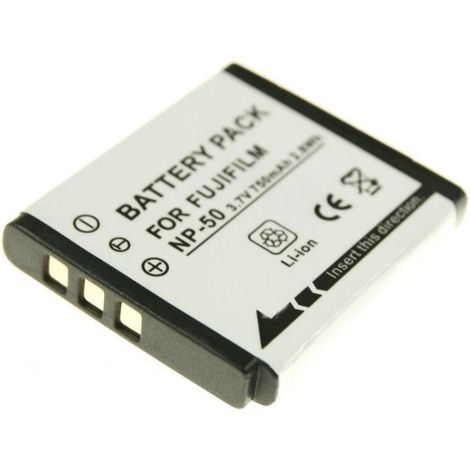 Batterie Li-ion D-LI 68 pour appareils photo, accumulateur de remplacement, compatible avec les modèles concernés, capacité standard, fixation adaptée, pièce unique