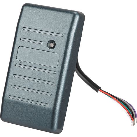Wiegand 26/34 125 kHz wasserdichter RFID-Sicherheitsleser für Zutrittskontrolle, Grau, 13,56 MHz integrierter Schaltkreis (1/5)