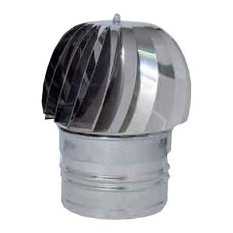 FUMAIOLO ZINCATO TONDO 'EOLICO' Ø 120 mm