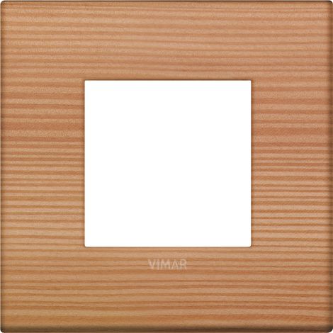 VIMAR - 19642.43 Plaque d'immatriculation classique 2M en mélèze