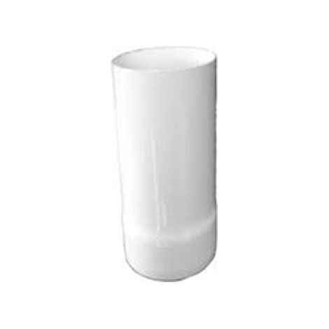ADAPTADOR CALDERA ESTANCA VERTICAL ALUMINIO Ø 100MM BLANCO - ADAP20110120E