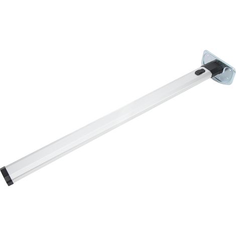 725 mm lange, klappbare Schreibtischbeine, rostbeständige Lackierung, aus Aluminiumlegierung, abnehmbar und demontierbar, für Wohnmobile oder Yachten. (1/5)