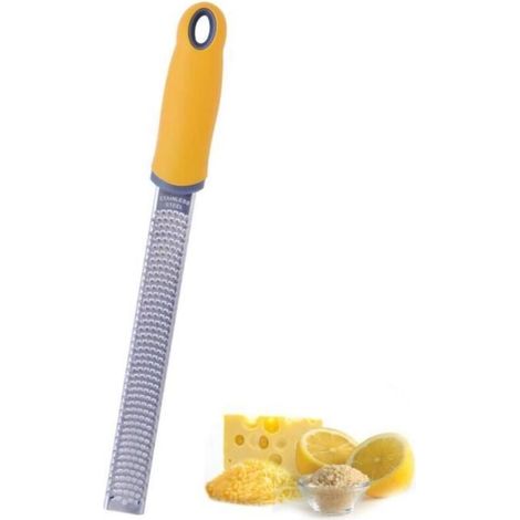 Râpe à Fromage - Lemon - Inox 304 - Couverture de Sécurité - 230mm x 30mm - 150g (1/3)
