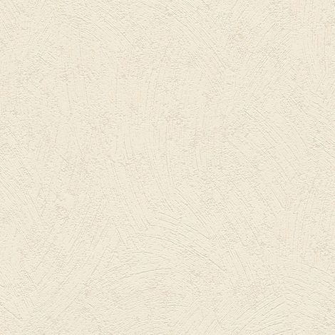 BRICOFLOR Papier peint uni Papier peint intissé Beige / crème - 10,05 x 0,53 m (1/3)