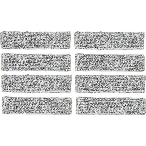 Für Kärcher WV1 WV2 WV5 WV7: Mikrofaser-Fensterputztücher, Sprühflasche, langes Nylontuch mit Schlaufe, grau. (1/5)
