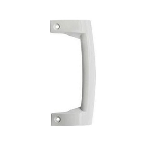 Brandt – Poignée de porte blanche pour réfrigérateur – Pièce détachée compatible – Référence FHM000063 – Installation facile et rapide