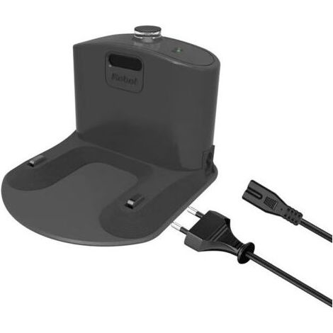 Chargeur pour iRobot Roomba séries 5/6/7/8/9/I7/651, station d'accueil 4452367 pour smartphones, noir (1/5)