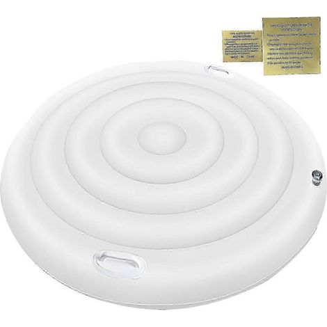 Copertura gonfiabile per vasca idromassaggio, rotonda, 160 cm, isolante, pieghevole, di ricambio. (1/5)