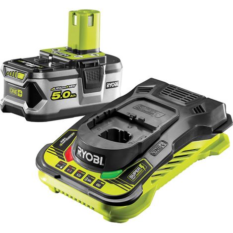 Ryobi ONE+ 5.0A Fast Lithium Battery Charger 18V RC18150-150 5Ah 1-Pack