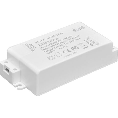 24V 24W 1A LED-Netzteil, Konstantspannungsregler, hohe Effizienz, flammhemmendes Material, DIY, AC 100-240V