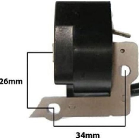 Bobina de encendido de alto voltaje compatible con Husqvarna 40 45 49 2041 2045 (1/5)