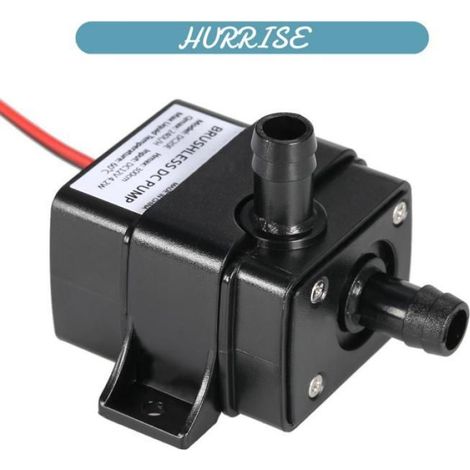 Pompe À Eau - Moteur Bl DC 12 V 4,2 W Débit 240 L/H Tête 300 Cm - Pour Aquarium Fontaine Bassin - 1 Pièce (1/5)