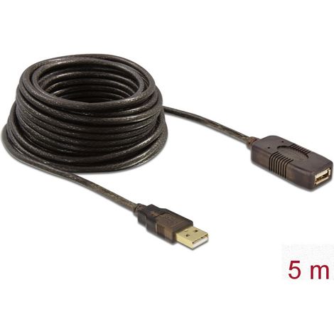DeLOCK Kabel USB 2.0 Verlängerung, aktiv 5 (82308) (1/4)