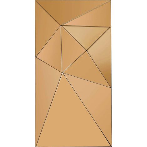 Miroir Joni Éclat Luxe - Or métallisé élégant (1/2)