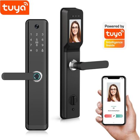 Tuya Serratura Biometrica Smart WiFi con Display e Telecamera (1/5)