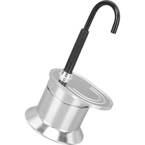 Mini pots en aluminium d'expressos du café 50Ml grands-Argent (1/2)