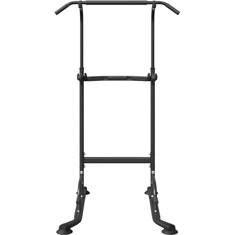 Station de Dips Tour de Puissance Noir 95 x 102 x (160-210) cm CFW494743 (1/5)