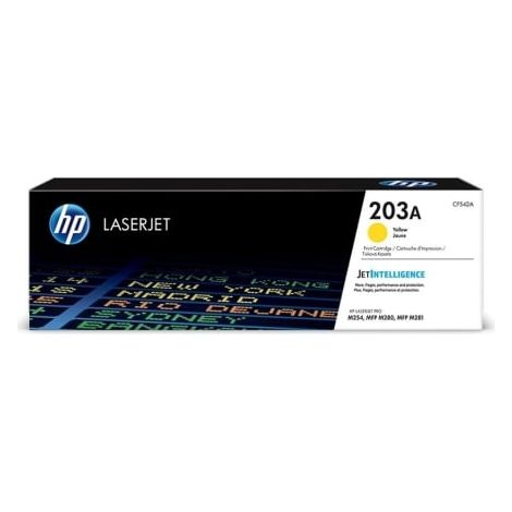 Tóner Original HP 203A Amarillo