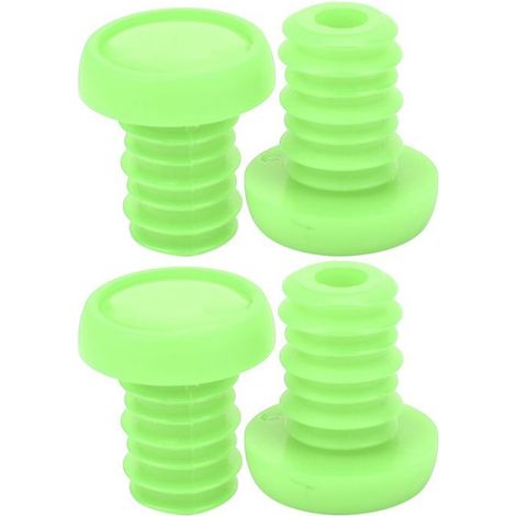 Embouts De Guidon - En Caoutchouc Polyester - Pour Vélo Et Trottinette Enfant - Diamètre 22,2 Mm - Lot De 2 (1/5)