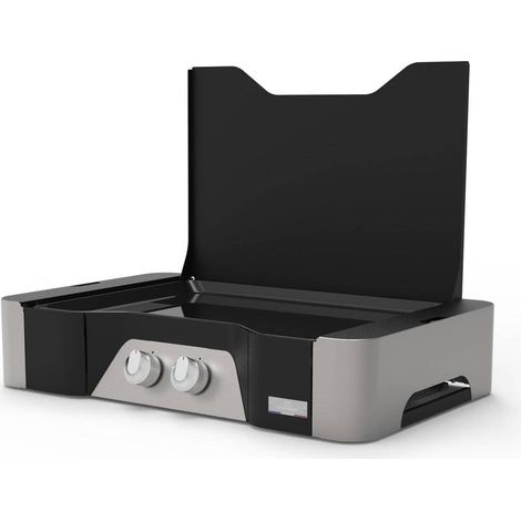 Plancha électrique Exclusive 260 Duo avec couvercle - Le Marquier (1/5)