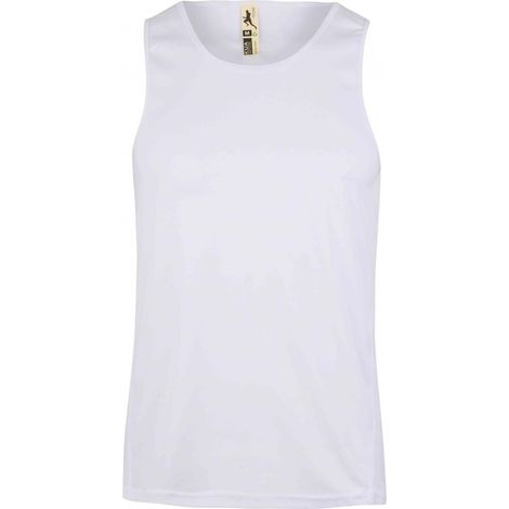 Camiseta técnica tirantes Move MUKUA MK525V XL Amarillo flúor (1/4)